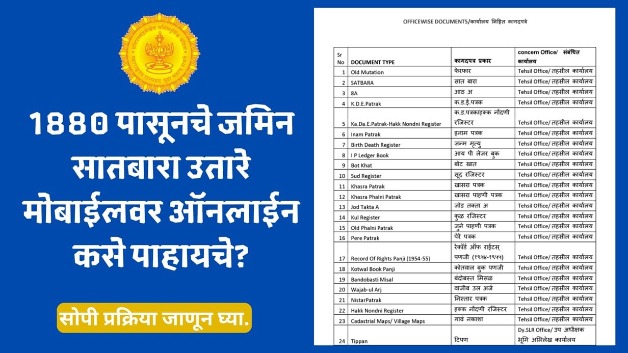 Satbara Online Maharashtra