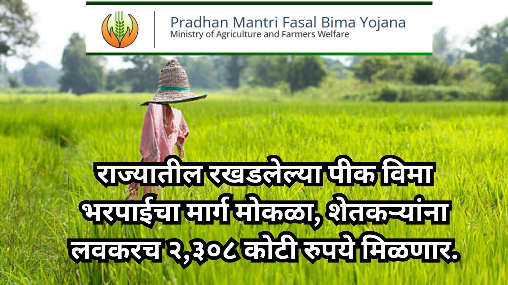 Kharif crop insurance