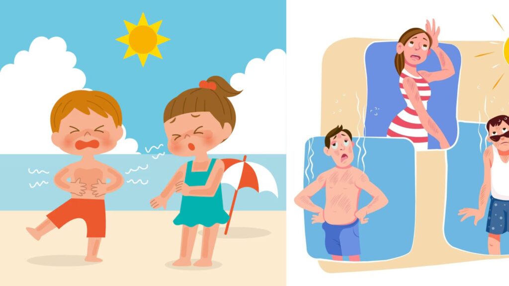 Summer Skin Care Tips: उन्हाळ्यात तापमानाचा भडका आणि त्वचेवर सनबर्न मुळे होणारे गंभीर परिणाम, जाणून घ्या. 2 Summer Skin Care Tips