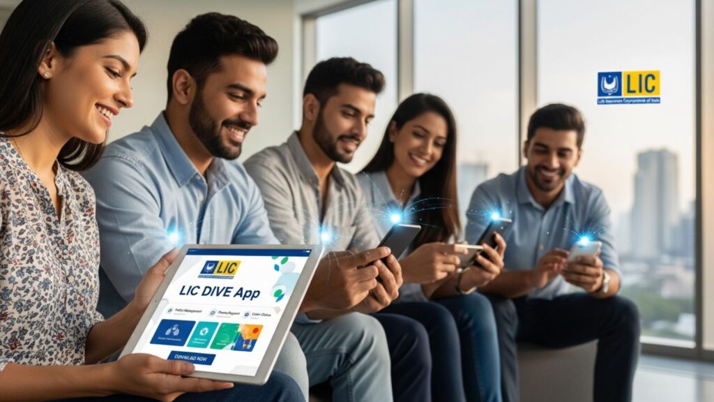 LIC DIVE App: LIC पॉलिसीधारकांसाठी काय आहे नवी डिजिटल क्रांती? सर्व सेवा मोबाईलच्या एका क्लिकमध्ये? जाणून घ्या माहिती. 3 LIC DIVE App