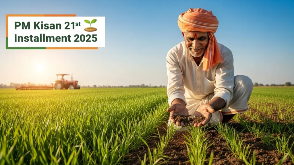 PM Kisan 21st Installment 2025: दिवाळीपूर्वी शेतकऱ्यांना मिळणार पीएम किसानचा 21वा हप्ता! लाभार्थी लिस्ट, e-KYC आणि मोबाइल नंबर अपडेट कसे कराल? जाणून घ्या. 3 PM Kisan 21st Installment 2025