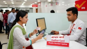 Aadhar Card Mobile Number Update