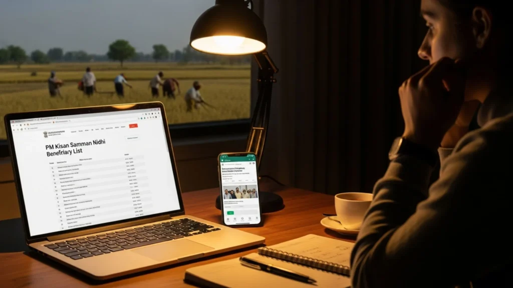 PM kisan samman nidhi beneficiary list