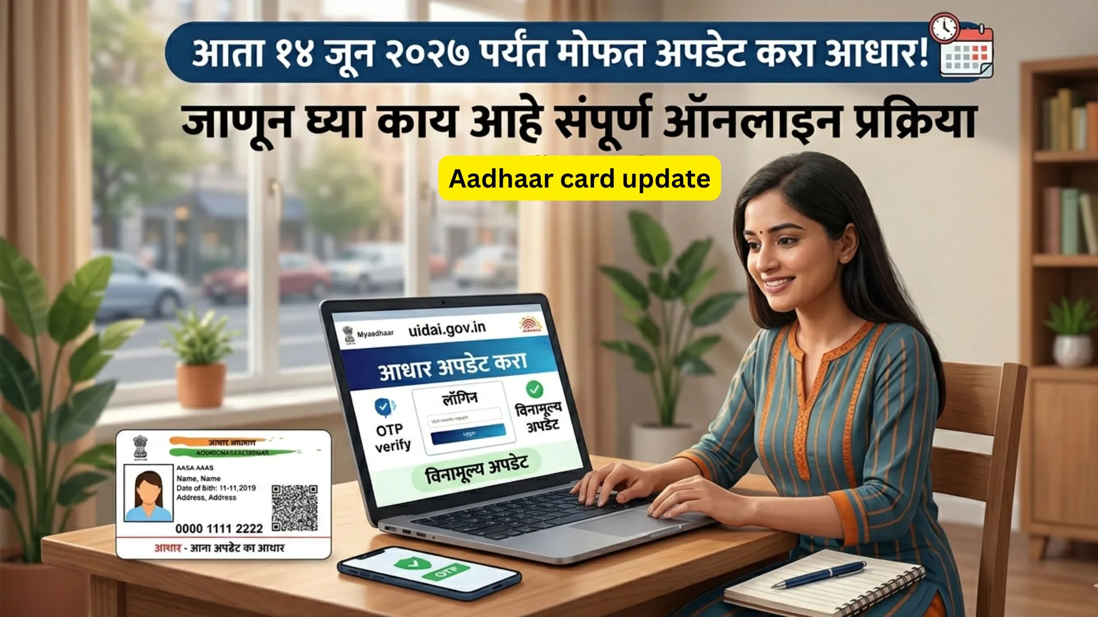 Aadhaar update last date
