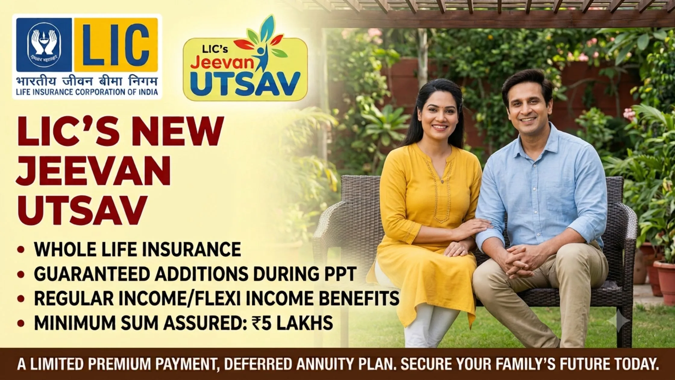 Jeevan utsav plan LIC