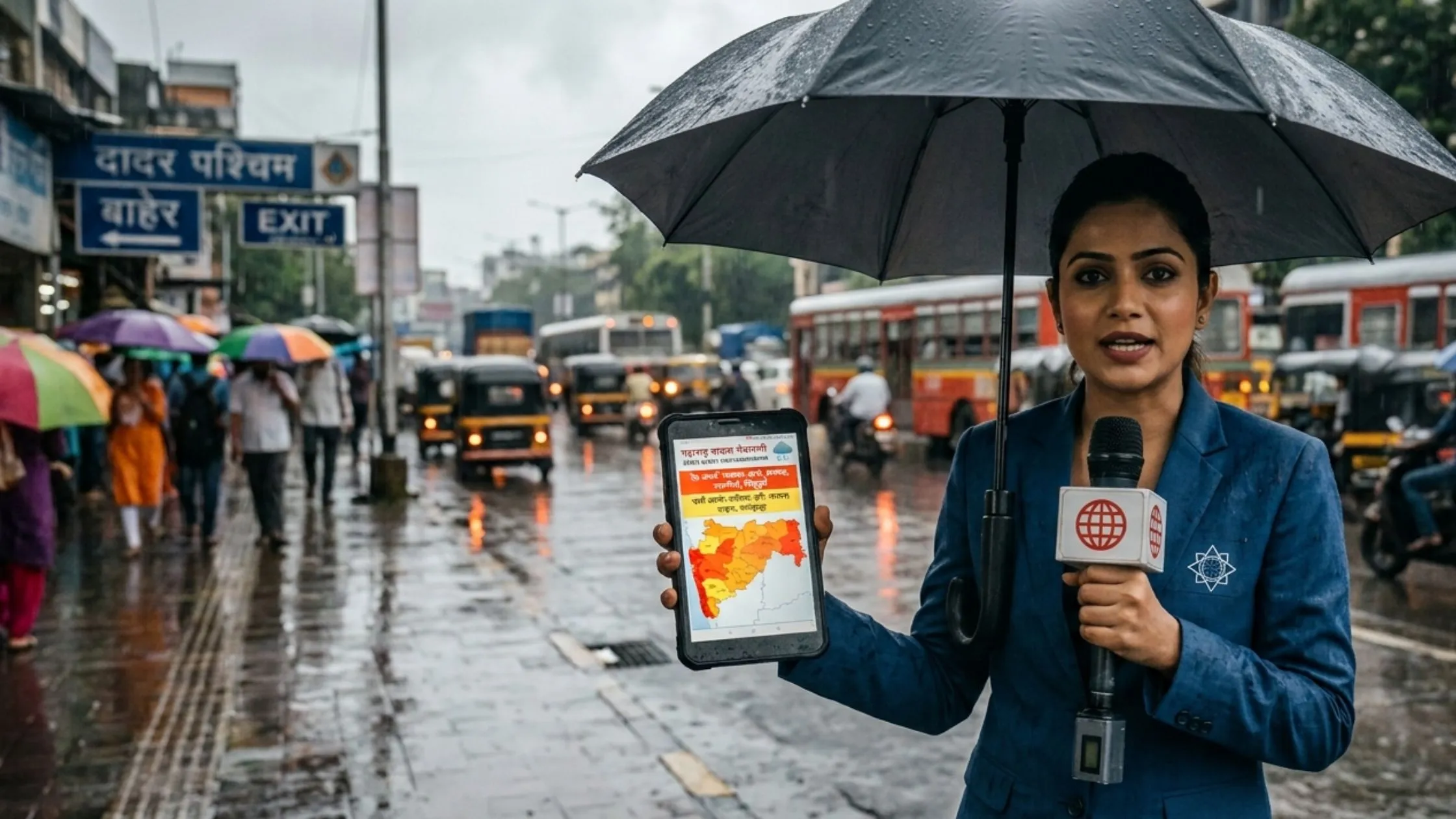 Maharashtra Rain alerts: पुढील २४ तासांत राज्यातील 'या' जिल्ह्यांत अतिमुसळधार पावसाचा इशारा; IMD कडून रेड अलर्ट 1 Maharashtra Rain alerts
